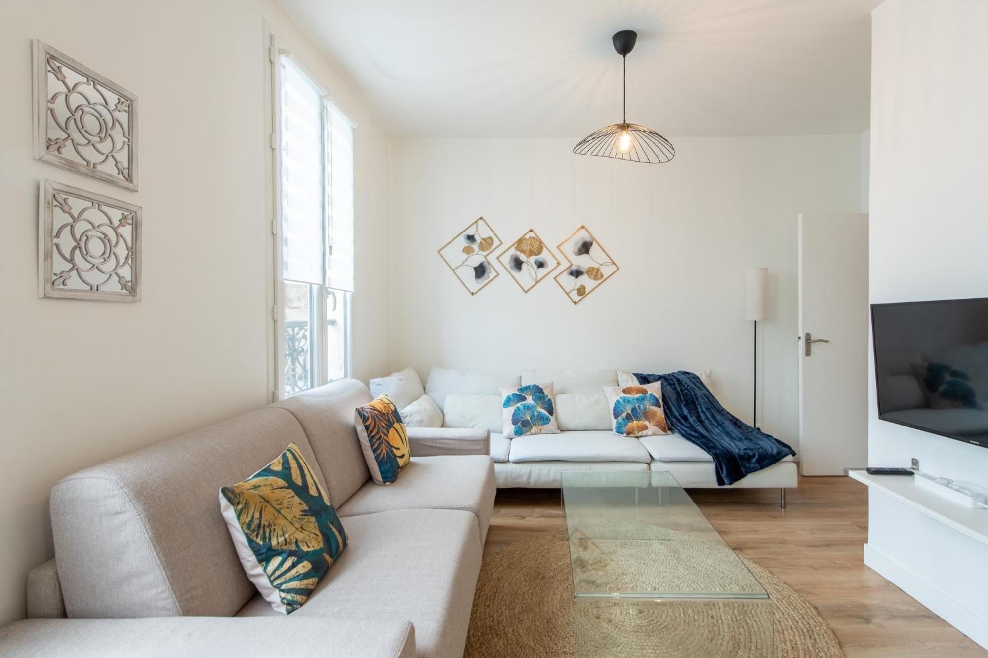 Spacious And Bright 2-Bedroom Large Apartment Very Close To Paris - Near Metro Boulogne-Billancourt Esterno foto